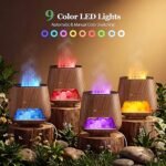 Ultrasonic Flame Essential Oil Diffuser with Himalayan Salt - Image 6