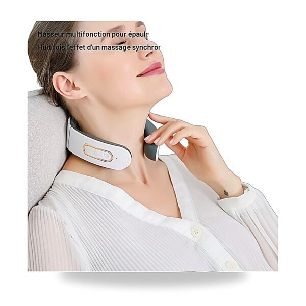 Ergonomic Pulse Neck Massager Collar with Thermotherapy
